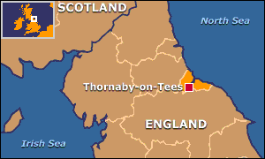thornaby map
